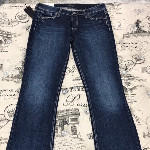 Silver Jeans Co. Suki Slim Boot JeanS - Picture 3 of 7